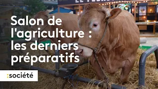 Salon de l'agriculture, les derniers préparatifs