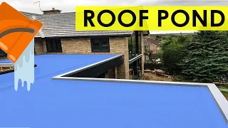 How roof pond system work?