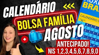 📅 CALENDÁRIO BOLSA FAMÍLIA + AUXÍLIO GÁS AGOSTO: Será ANTECIPADO? Quem vai RECEBER? NOVO VALOR!