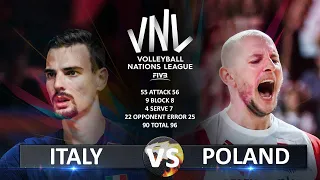 Italy vs Poland | Men's VNL 2023