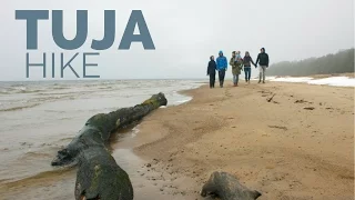 Tuja beach March hike | Latvia