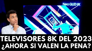 ¿Vale la pena un TELEVISOR 8K en el 2023 🤔? Vimos el nuevo SAMSUNG 8K 2023 y...