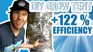 Cheap DIY $2 Grow Tent!