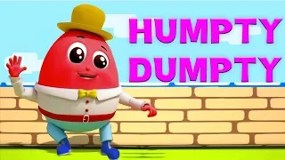 Humpty Dumpty saß an der Wand | Kinderreime | Lied für Babys | Deutsch Kinderlied | Humpty Dumpty