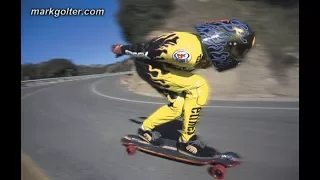 World Champion Mark Golter: Death Valley interview (Downhill Skateboarding)