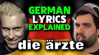 Learn German with Die Ärzte: Great lyrics translated and their meaning explained! | Daveinitely