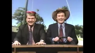 Desk Driving in L.A. (11/10/99) Late Night with Conan O'Brien