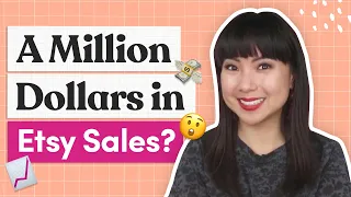 How Much We Make on Etsy Selling Art (2 Years) almost a MILLION DOLLARS IN SALES