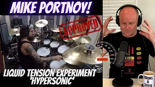 Drum Teacher Reacts: MIKE PORTNOY | Drum Cam - Liquid Tension Experiment - 'Hypersonic'