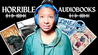 The WORST Audiobooks I've Ever Read 🎧 cringe narrators, overacting, bad quality, and more [cc]