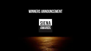 Siena Awards - Winners Announcement 2021