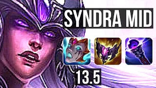 SYNDRA vs YONE (MID) | 11/1/10, 1.4M mastery, Legendary | KR Grandmaster | 13.5