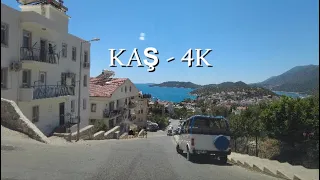 Kas Drive 4K - Driving in Kas, Antalya Turkey [4k]