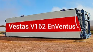 Windpark Bad Lauchstädt / Baustellenführung / Teilebesichtigung / Vestas V162-6.2 EnVentus