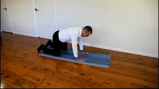 Quad stance pelvic tilts