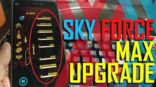 Cara Mendapatkan Unlimited 99999999999 Stars & Upgrade di Sky Force & Sky Force Reloaded