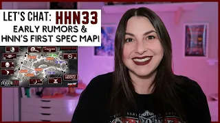 Let's Chat HHN33: Early Rumors & Our First Spec Map for Halloween Horror Nights Orlando!