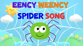 Eency Weency Spider Song | Kids Nursery Rhymes | 4K