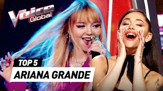 ARIANA GRANDE songs in The Voice