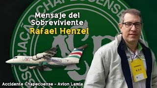 Habla Rafael Henzel, Periodista sobreviviente de Chapecoense ( ESPAÑOL )