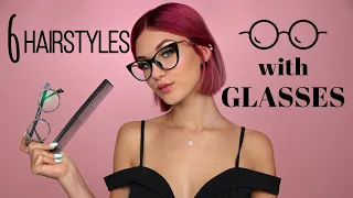 6 Hairstyles with 4 Different Glasses | VoogueMe