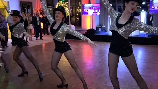 Barclay Broadway Dance Company showgirls in Top Hats and Tails