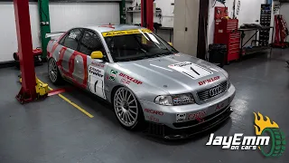 This Audi A4 Super Touring Car Has An Engine Bay FROM THE GODS