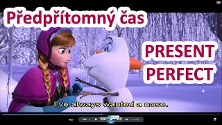 Předpřítomný čas prostý - tvoření, použití, příklady