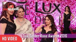 Maduri Dixit At Lux Golden Rose Awards 2016 | Viralbollywood