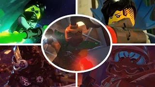 The LEGO Ninjago Movie Videogame - All Bosses Battle Dojo