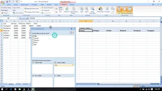 USE SORT DATA, FILTER DATA IN A WORKSHEET AND CREATE A PIVOT TABLE IN MS-EXCEL; #COAEXAM