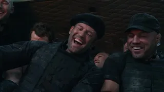 The Expendables 3/Best scene/Sylvester Stallone/Mel Gibson/Harrison Ford/Jason Statham/Ronda Rousey