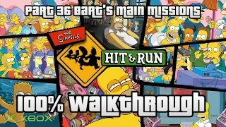 The Simpsons Hit & Run | 100% Walkthrough | Part 36 | Level 6 Bart's Main Missions