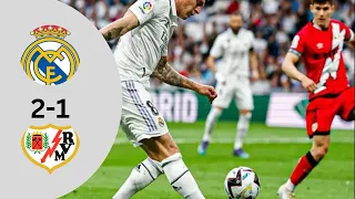 Real Madrid vs Rayo Vallecano 2-1 All Goals and Highlights 2023 HD