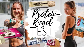 ICH TESTE ÜBER 25 PROTEINRIEGEL &COOKIES - Supermarkt, Marken, Vegan,.. // annrahel