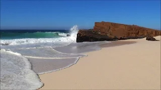 SECRET HIDDEN BEACH - 30 min HD video - high quality ocean sounds