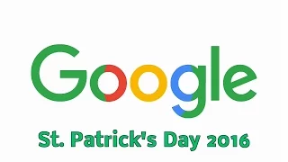 St. Patrick's Day - Ден на свети Патрик - Püha Patricku päev - Dia de São Patrício (Google Doodle)