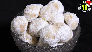 Easy Pecan Snowball Cookies! So Easy, ANYONE Can Make These!