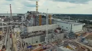 Drone footage from Chernobyl