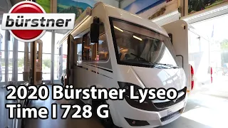 Bürstner Lyseo Time I 728 G Limited 2020 Mortorhome 7,43 m