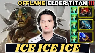 🔥 Iceiceice ELDER TITAN Offlane 🔥 ICEICEICE Perspective - Full Match Dota 2