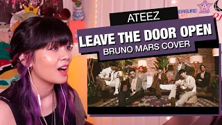 RETIRED DANCER'S REACTION+REVIEW: ATEEZ "Leave The Door Open" Bruno Mars cover!