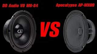 DD Audio VO M8-S4 vs Deaf Bounce Apocalypse AP-MX80