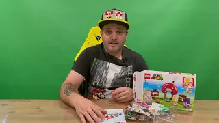 Ep 2345 - Lego Super Mario Nabbit At Toad's Shop Expansion Set Unboxing