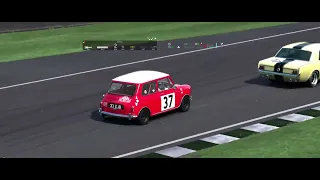 Goodwood - Mini vs Mustang