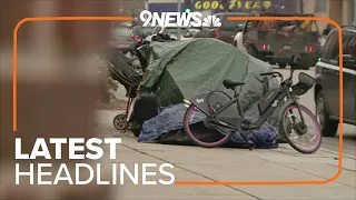 Extended headlines | Denver mayor vetoes ban on homeless camp sweeps in freezing conditions