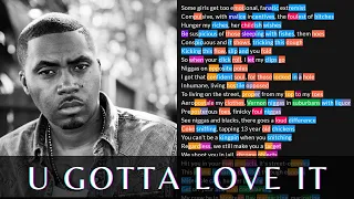 Nas - U Gotta Love It | Lyrics, Rhymes Highlighted