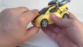 Transformers Animated Deluxe Bumblebee Review