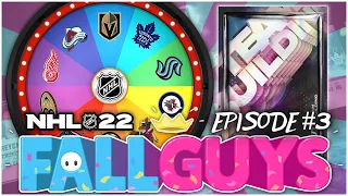 *THEME TEAM PACKS!* NHL 22 Wheel Spin Challenge - Fall Guys #3