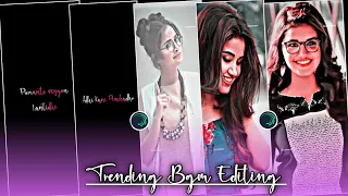 new trending bgm editing in alight motion||Charan Editz||#charan_editz#anupamaparameswaran